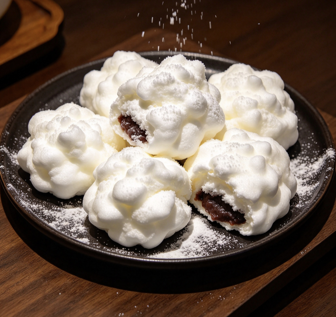 正宗东北雪衣豆沙成品图